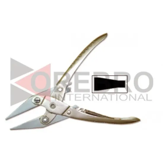 Parallel Action Wide Flat Nose / Small Duckbill Pliers, model ORB-JT-1605