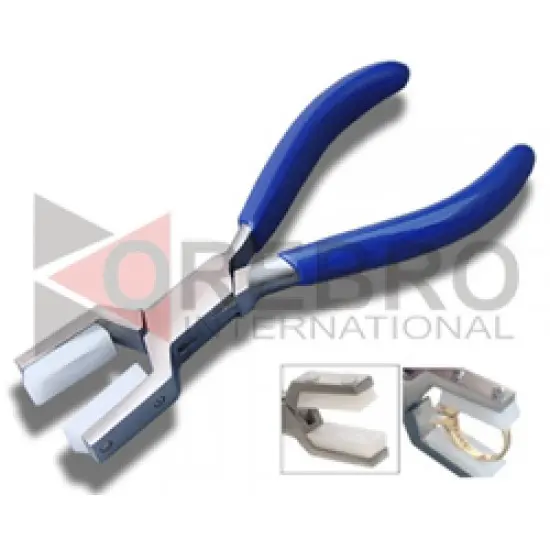 Ring Holding Pliers with Nylon Jaws, model ORB-JT-1705