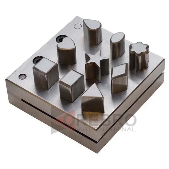 Steel Disc Cutter 9 Assorted Shapes Jewelry Making Designs Pattern Various Forms, model ORB-JT-2918