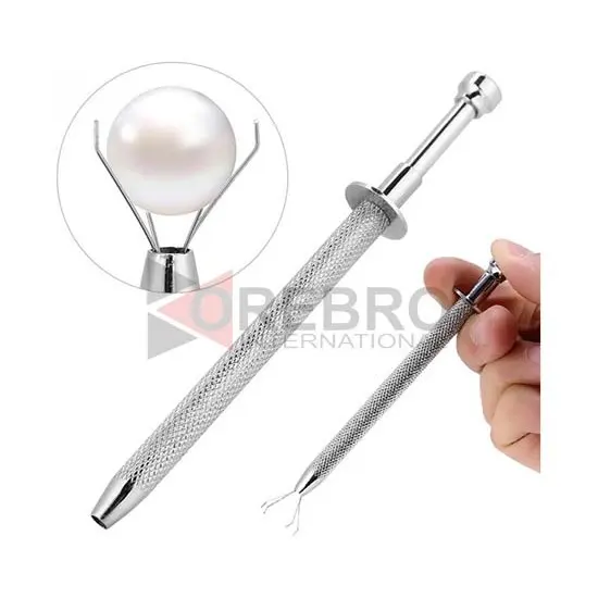 Large Bead Holder- 4 Prongs, model ORB-JT-3407