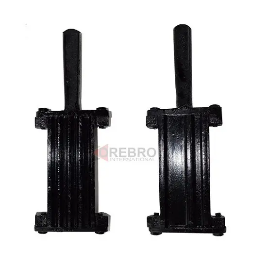Cast iron Ingot mould silver & Gold Bar scrap Metals Double sided 4 x 2, model ORB-JT-4104