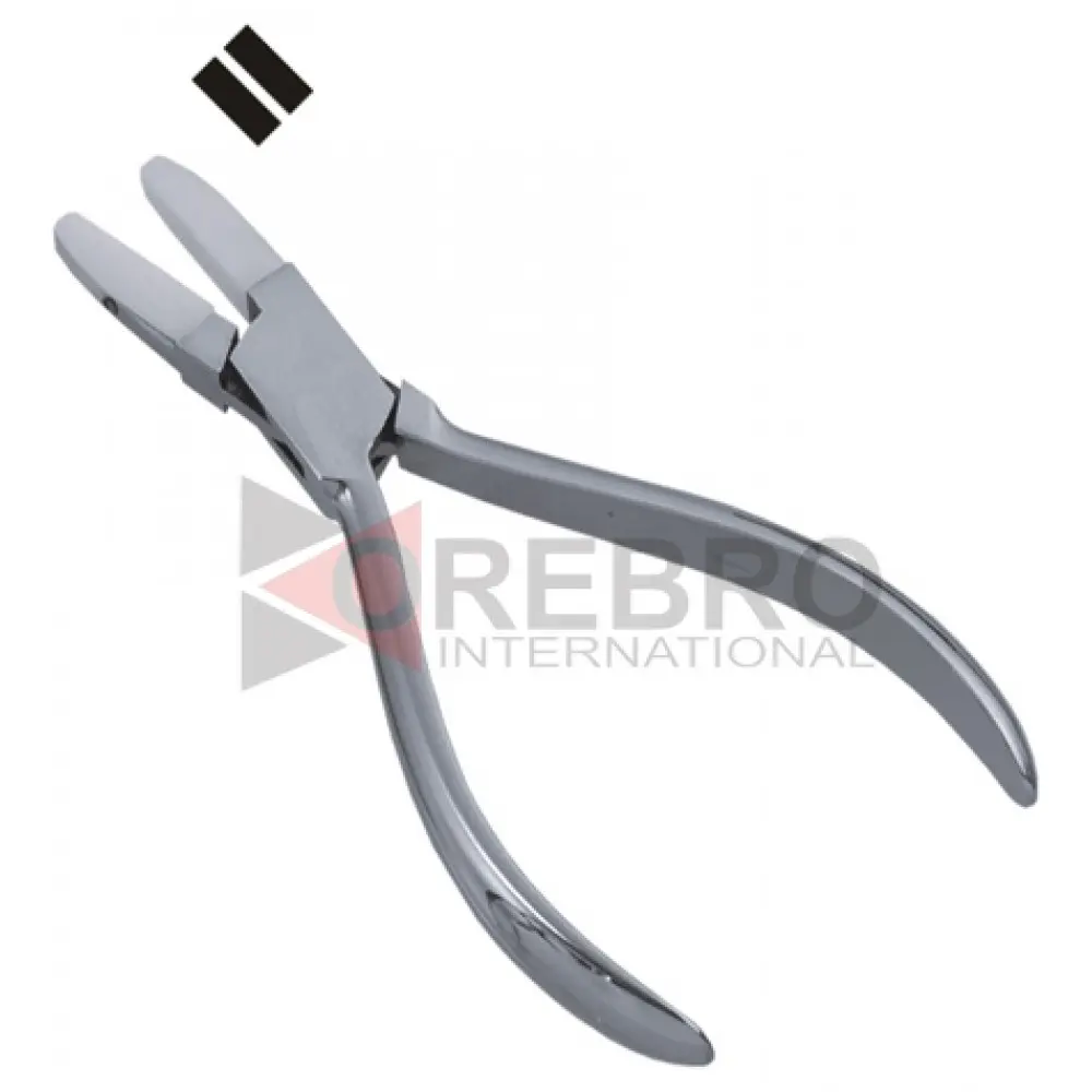 Flat Double Nylon Jaws Pliers, model ORB-OT-1432