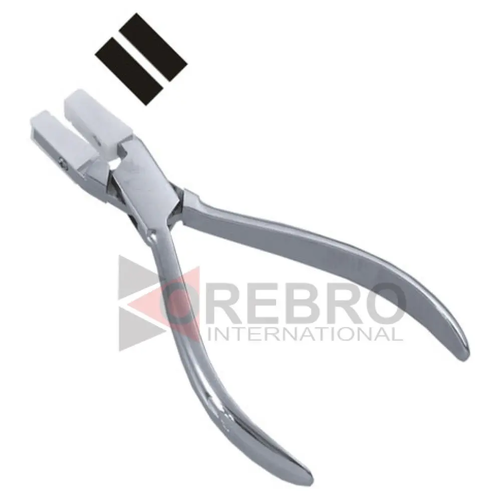 Flat Double Nylon Jaws Pliers, model ORB-OT-1455