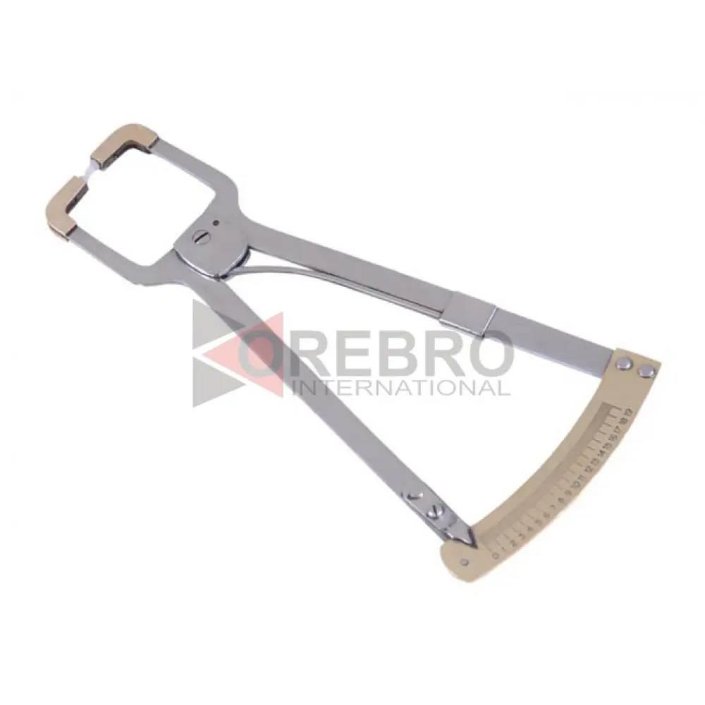 Wide Jaw Lens Thickness Caliper, model ORB-OT-1704