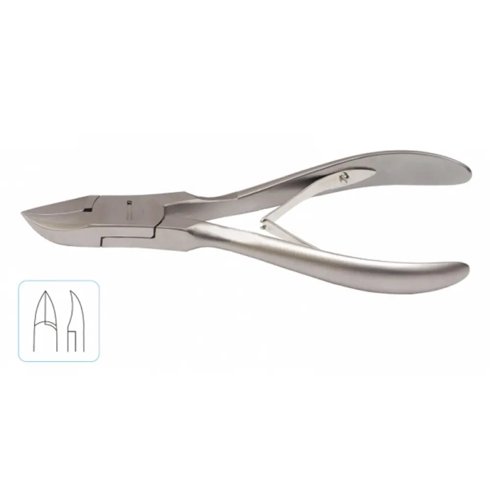 Nail Clipper Lap-Joint Curved 12 cm, model ORB-PI-1002