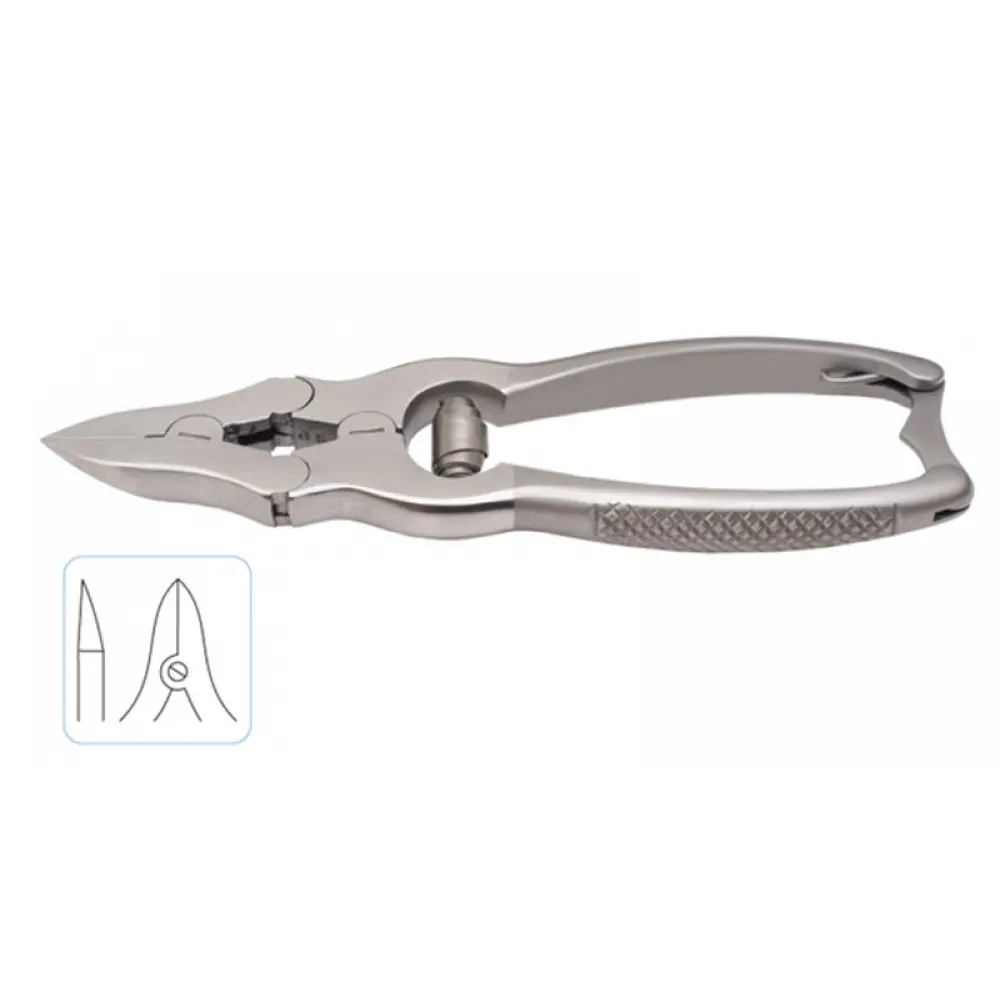 Double Action Nail Clipper Straight Spring 15cm, model ORB-PI-1047