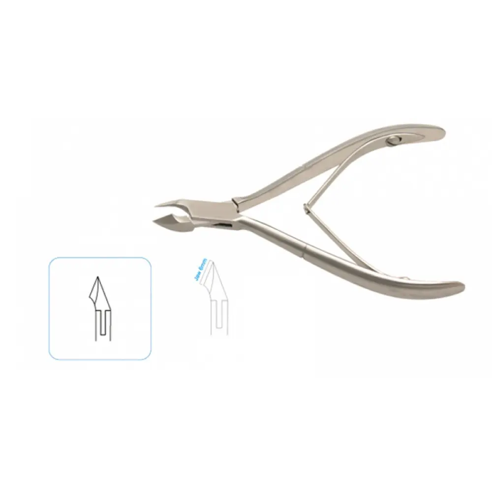 Cuticle Nipper Box-joint 6mm Jaw 10.5cm, model ORB-PI-1096