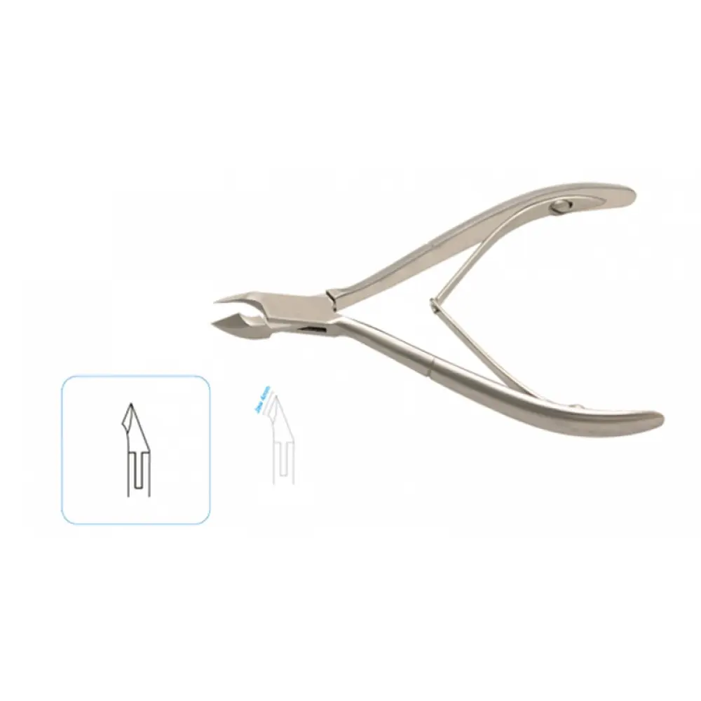 Cuticle Nipper Box-joint 4mm Jaw 10.5cm, model ORB-PI-1098