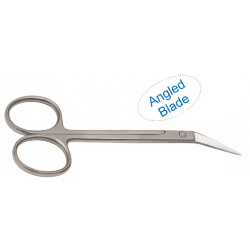 Super Edge Iris Scissor Angled 11.5cm, model ORB-PI-1403