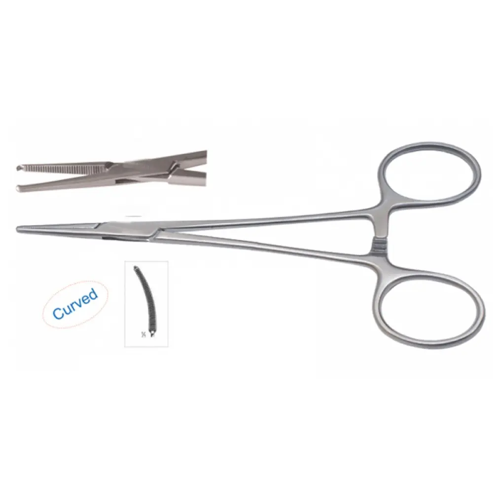 Kocher Forceps 1X2 Teeth 14cm CVD, model ORB-PI-1480